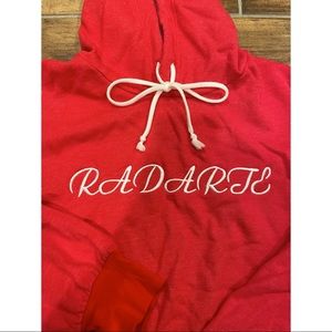 Rodarte Cropped Hoodie